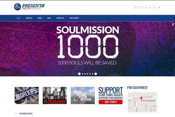 presenttruthmission.com site used Lovepray-theme