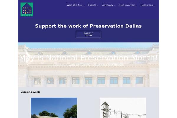 preservationdallas.org site used Allen