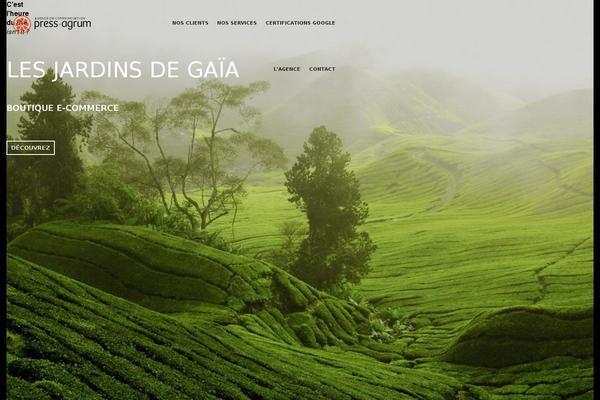 pressagrum theme websites examples