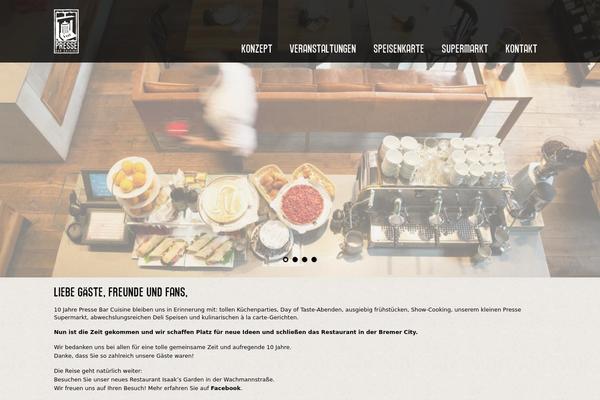 White Rock theme site design template sample