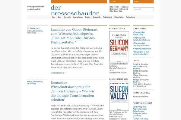 presseschauder.de site used Presseschauder