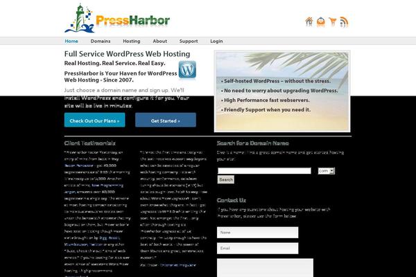 pressharbor.com site used Ecohost-child