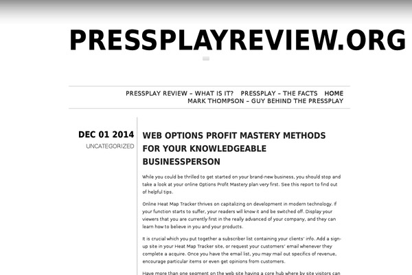 pressplayreview.org site used Chunk