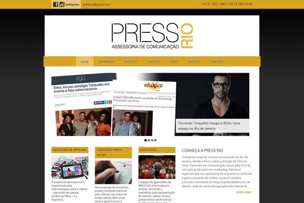 pressrioassessoria.com site used Pressrio