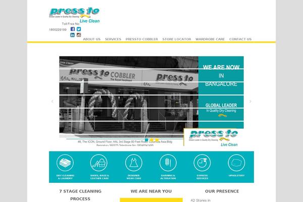 presstoindia.com site used Pressto