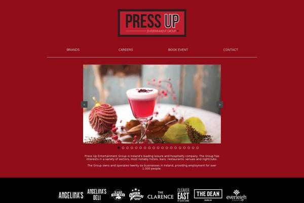 pressup theme websites examples