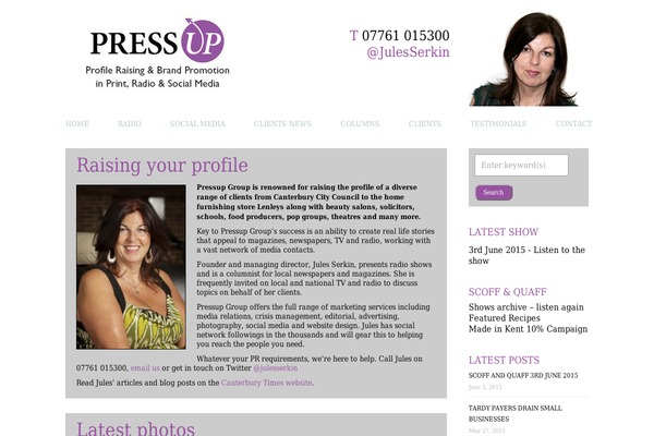 pressupgroup.com site used Pressup