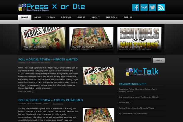 pressxordie.com site used Blackaperture2012-dean
