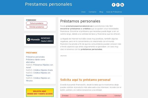 prestamospersonalesnet.es site used Prestamos-personales