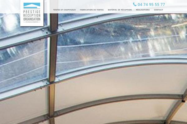 prestige-reception.com site used Specular