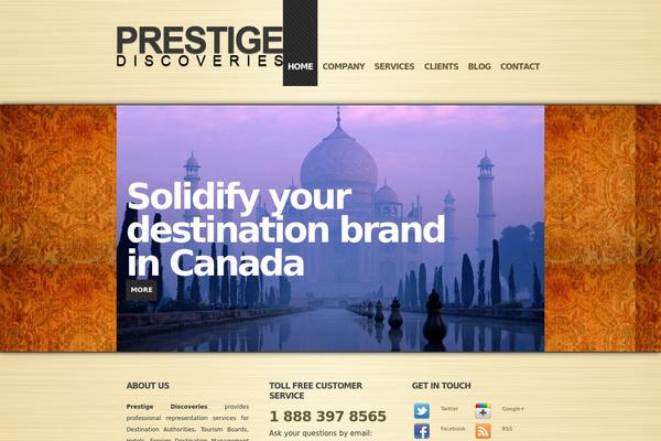 prestigediscoveries.com site used Pdtemplate