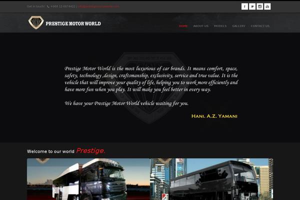 prestigemotorworld.com site used Prestige-devnia