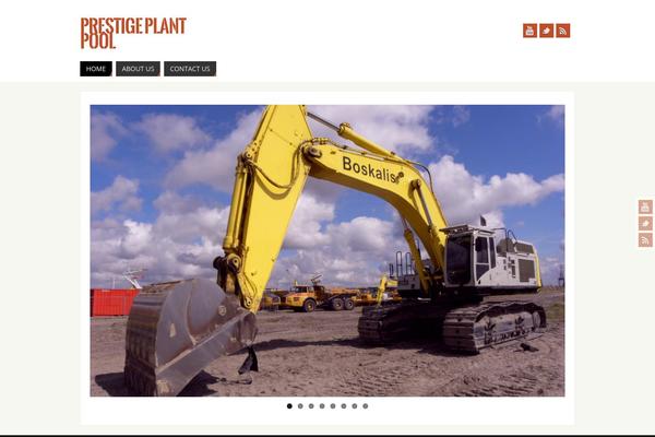 Parabola theme site design template sample