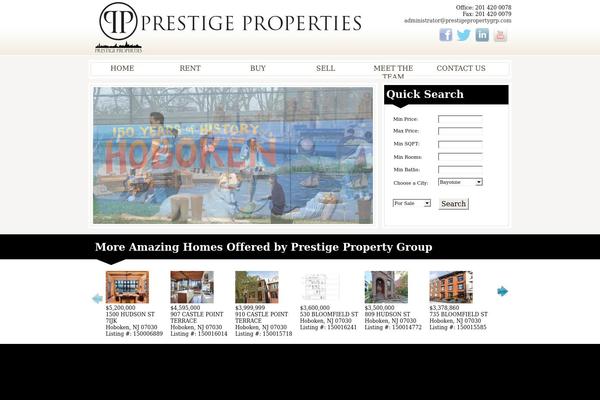 prestigepropertygrp.com site used Vito-theme