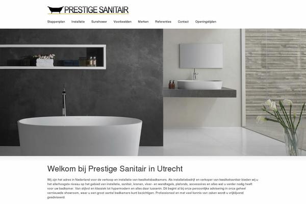 prestigesanitair.nl site used Prestige_sanitair