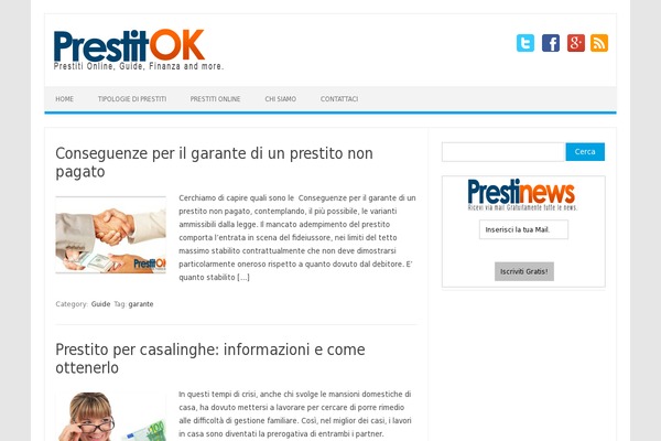 Site using Digg Digg plugin