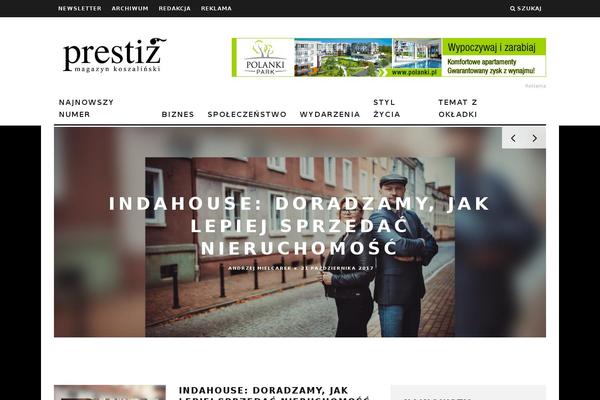 prestizkoszalin.pl site used Zeen