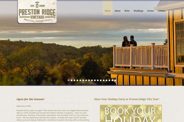 White Rock theme site design template sample