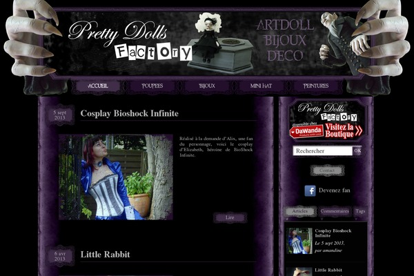 prettydollsfactory.com site used Musicstar