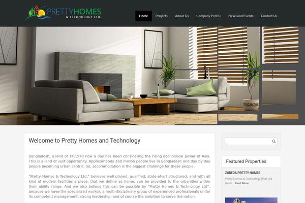 Realhomes Theme theme site design template sample