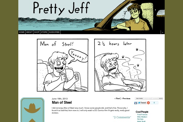 prettyjeff.com site used Comicpress 3c