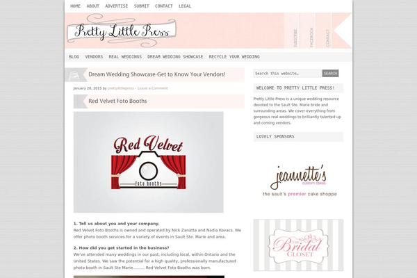 Juliet theme site design template sample
