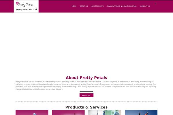 Bizpress theme site design template sample