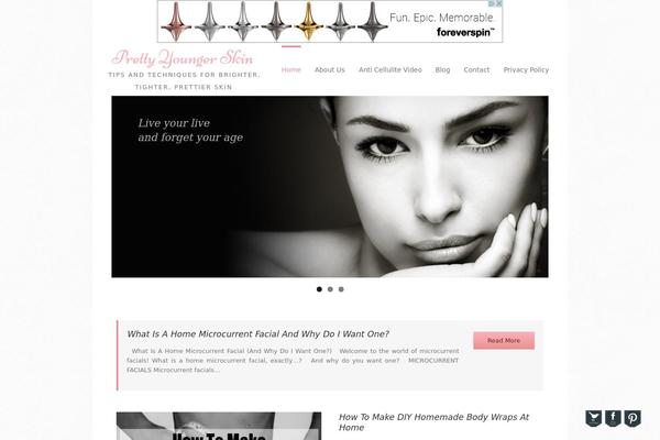 Sugar and Spice theme site design template sample