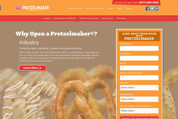 pretzelmakerfranchise.com site used Pm