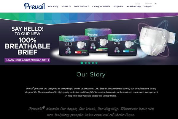 Site using Prevail_stores plugin