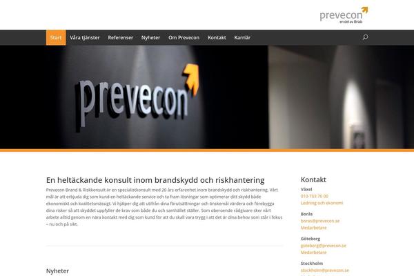 prevecon.se site used Prevecon