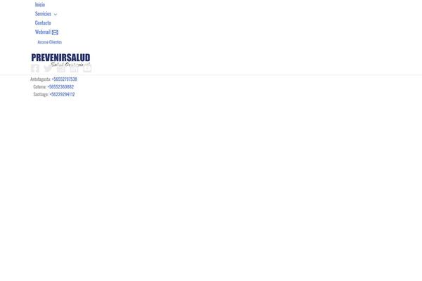 Site using Elementor plugin