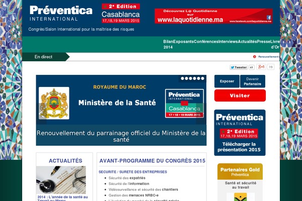 preventica.ma site used Preventica