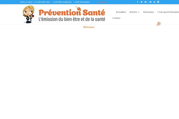prevention-sante.eu site used Ddesign