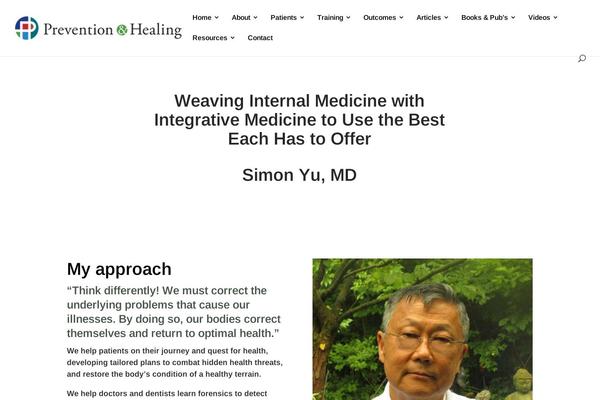preventionandhealing.com site used Stand-tall-media