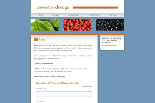preventionchicago.com site used Prevention