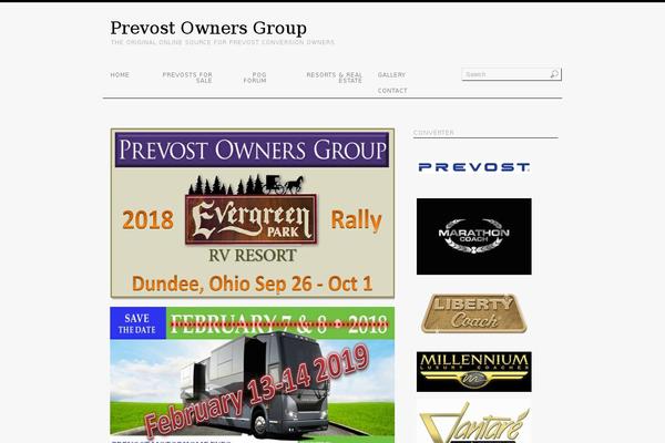 prevostownersgroup.com site used PlatformPro
