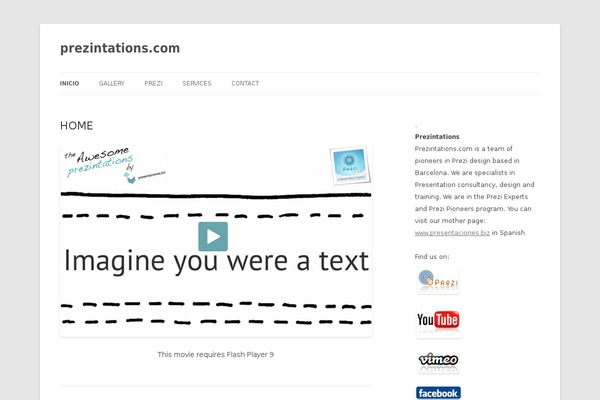 Twenty Twelve theme site design template sample