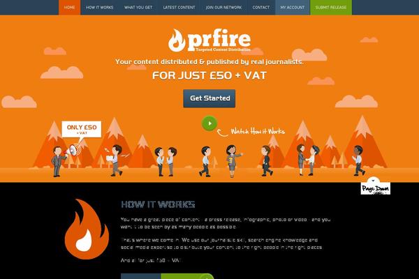 prfire.com site used Prfiretheme