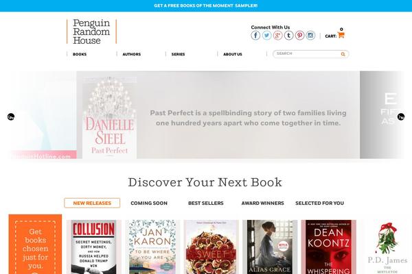 prh.com site used Penguinrandomhouse