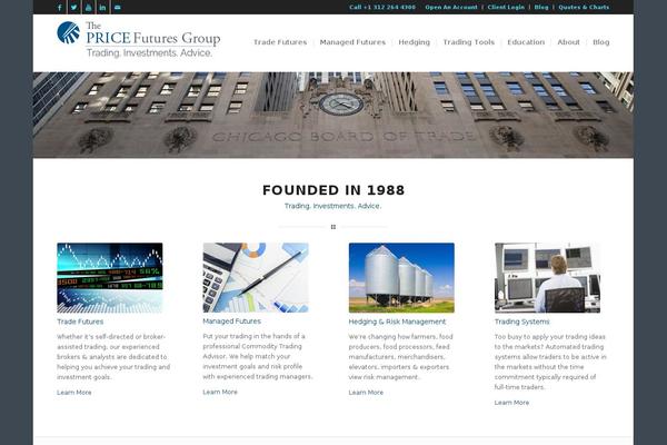 pricegroup.com site used Enfold-child