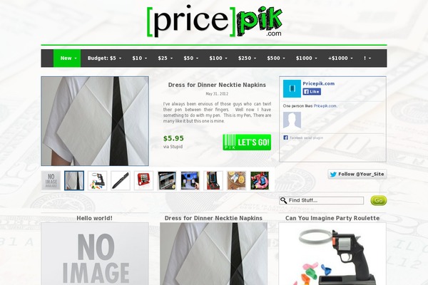 pricepik.com site used Webicator