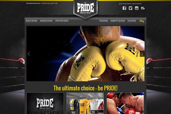 Pride Theme theme site design template sample