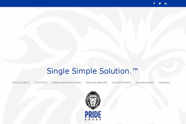 Pride Theme theme site design template sample