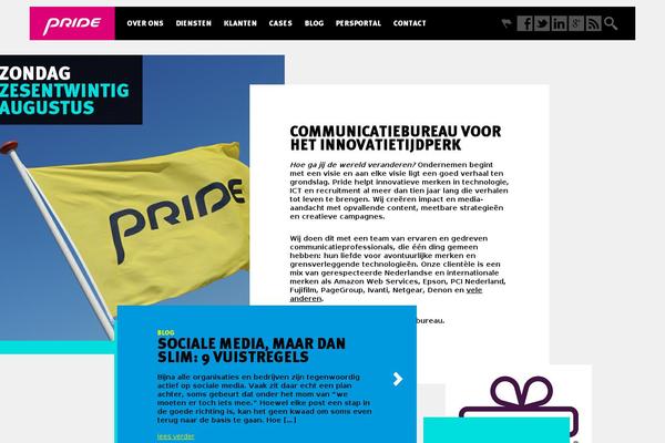 pridepr.nl site used Pridepr