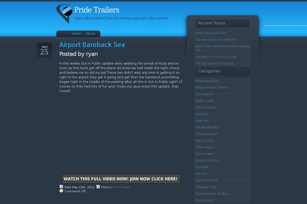 pridetrailers.com site used Tranquility-101