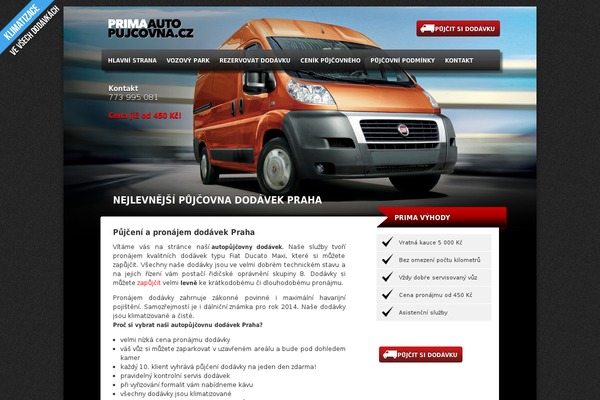 primaautopujcovna.cz site used Pa