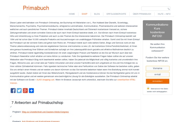 primabuch.de site used Primabuch04