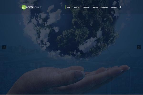 Ecoenergy theme site design template sample