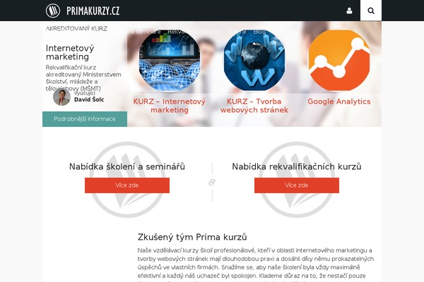 primakurzy.cz site used Primakurzy
